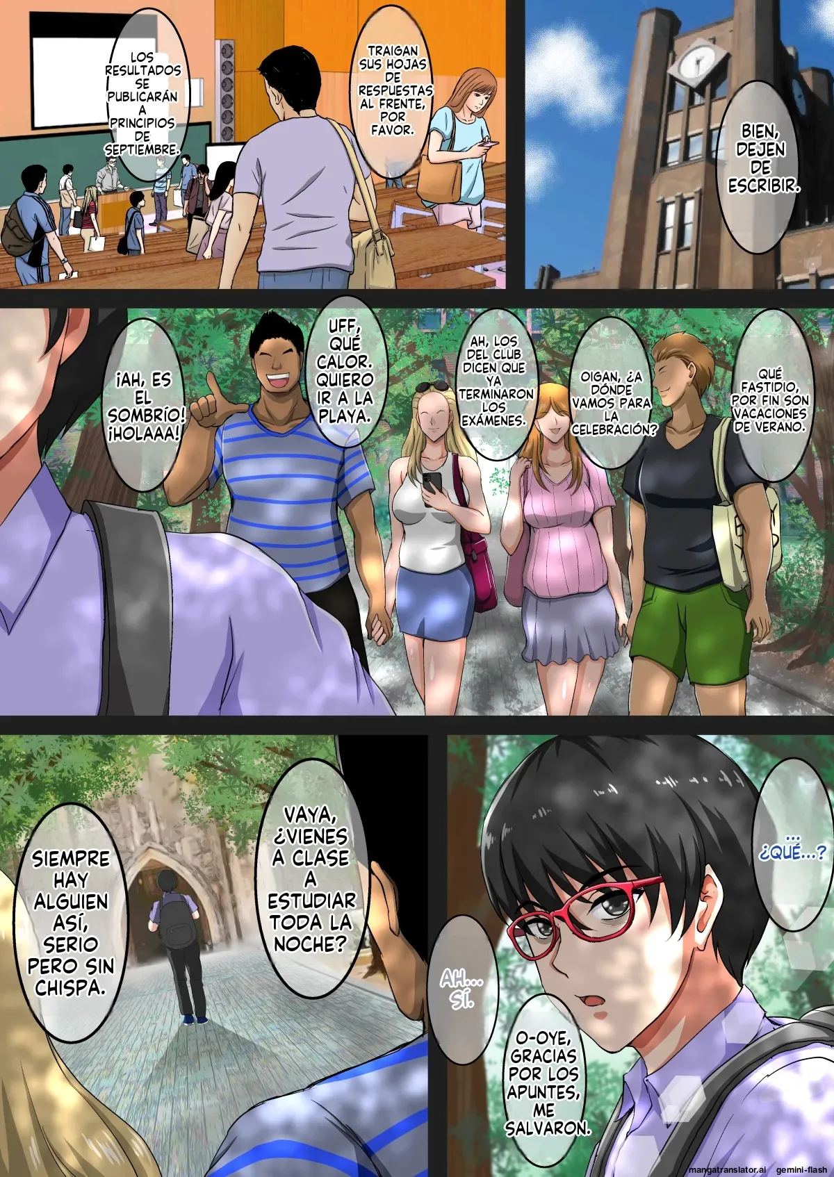 InCha Otouto ga Kinpatsu Hakujin Aniyome to Asedaku One Room de Yarimakuru Hanashi - Daburu Kuriku  MTL page 2 full