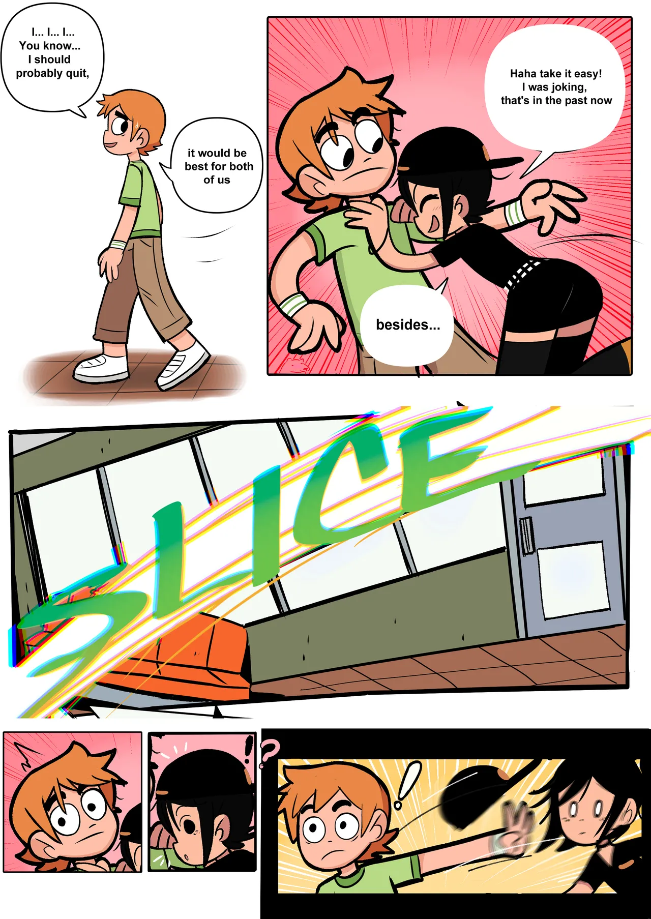 Scott Pilgrim Has a Job page 10 full