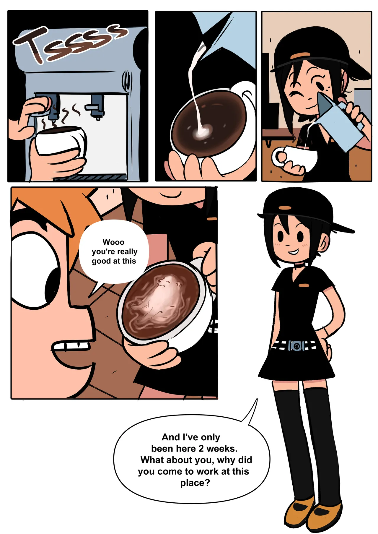Scott Pilgrim Has a Job page 8 full