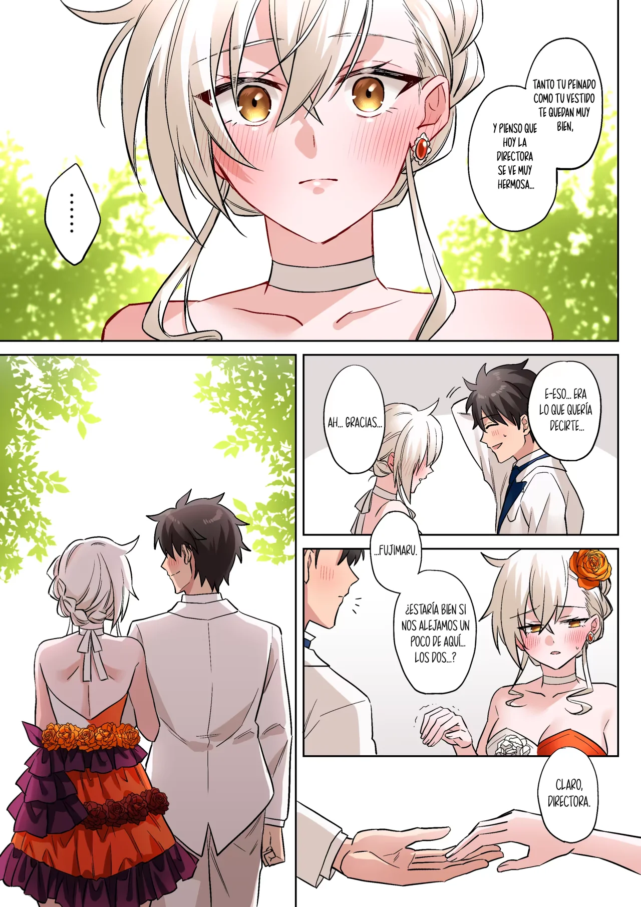 Gudao x Olga Marie Shochou｜Gudao x Directora Olga Marie page 4 full