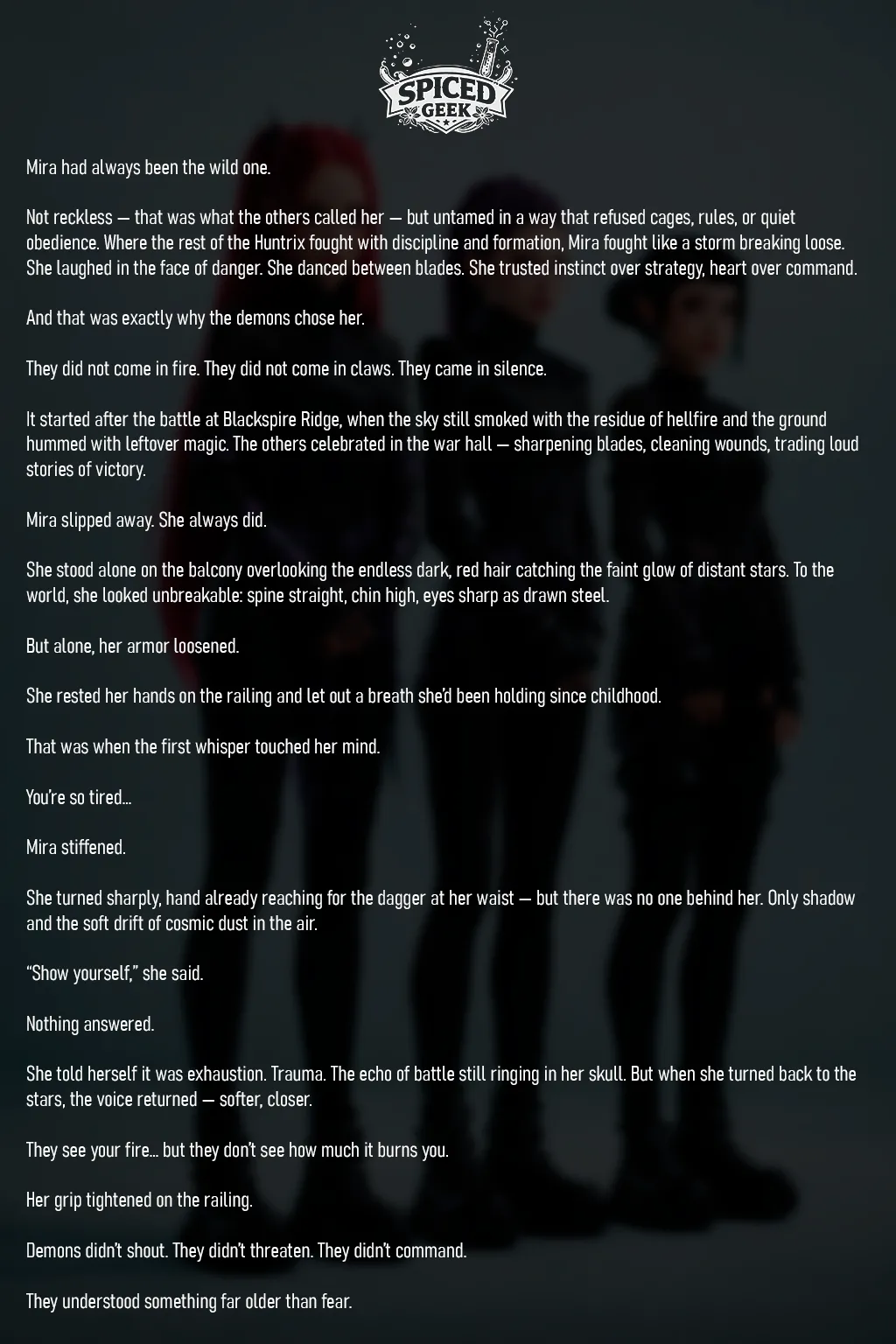 Corruption of the Hunters - Huntrix - Kpop Demon Hunters page 2 full