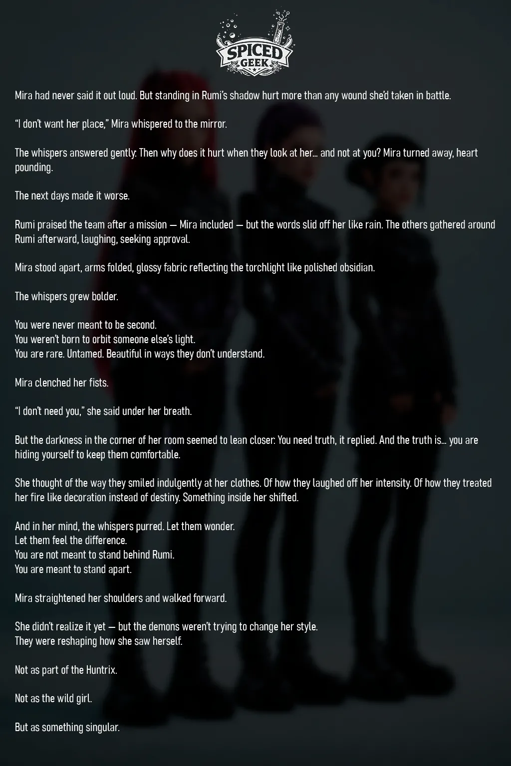 Corruption of the Hunters - Huntrix - Kpop Demon Hunters page 6 full