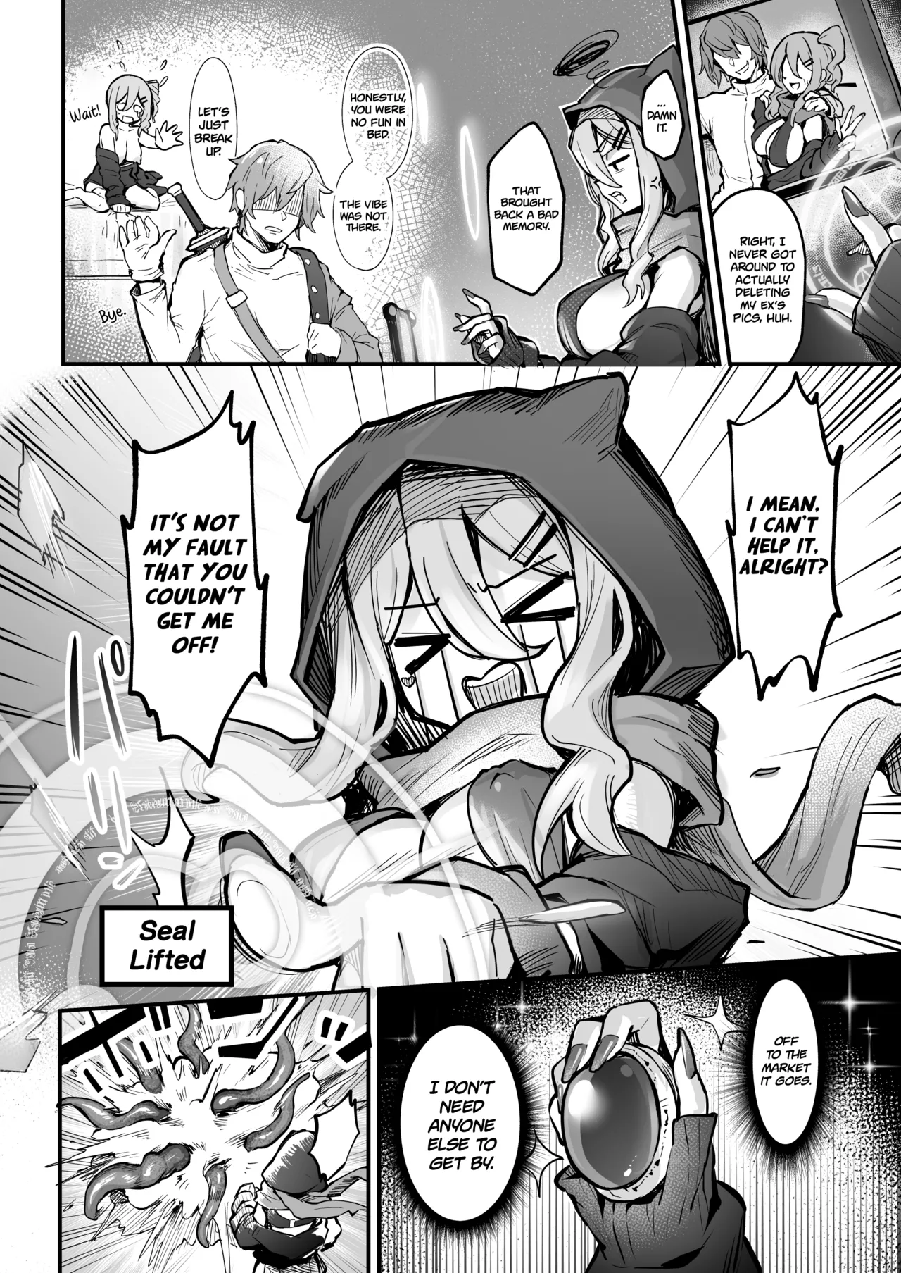 Fukan Gal ga Shokushu de Hatsu Acme Suru Hanashi page 3 full