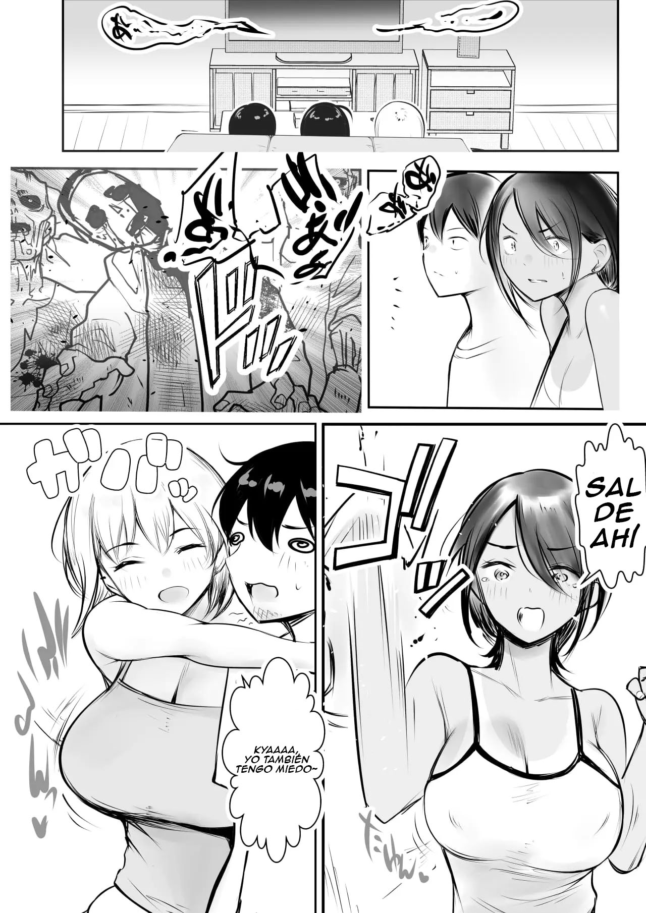 Ecchi na Gal Oneechan-tachi to Amaama Seikatsu｜Mi Empalagosa Vida Sexual con Dos Hermanas Traviesas page 10 full