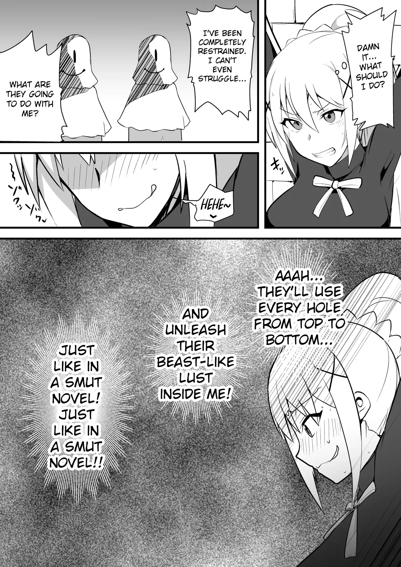 Do-M Crusader Tettei Kusuguri Jigoku _ Masochist Crusader's Ultimate Tickling Hell page 3 full
