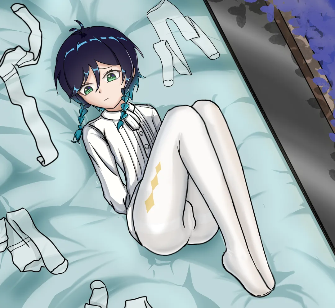 温迪的白丝全包~ +温迪的白丝全包（飞机杯搾精篇） page 1 full