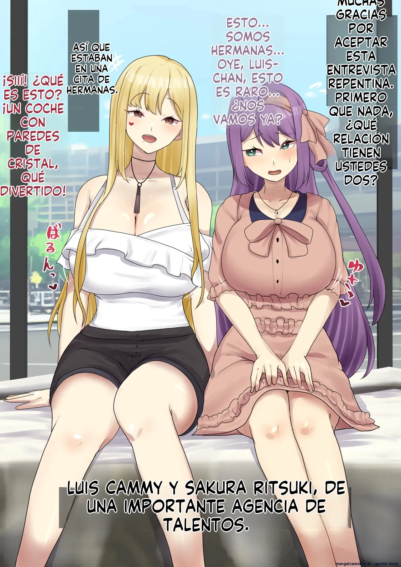 Bijin shimai de majikkumira-go ni shutsuen…  MTL page 1 full