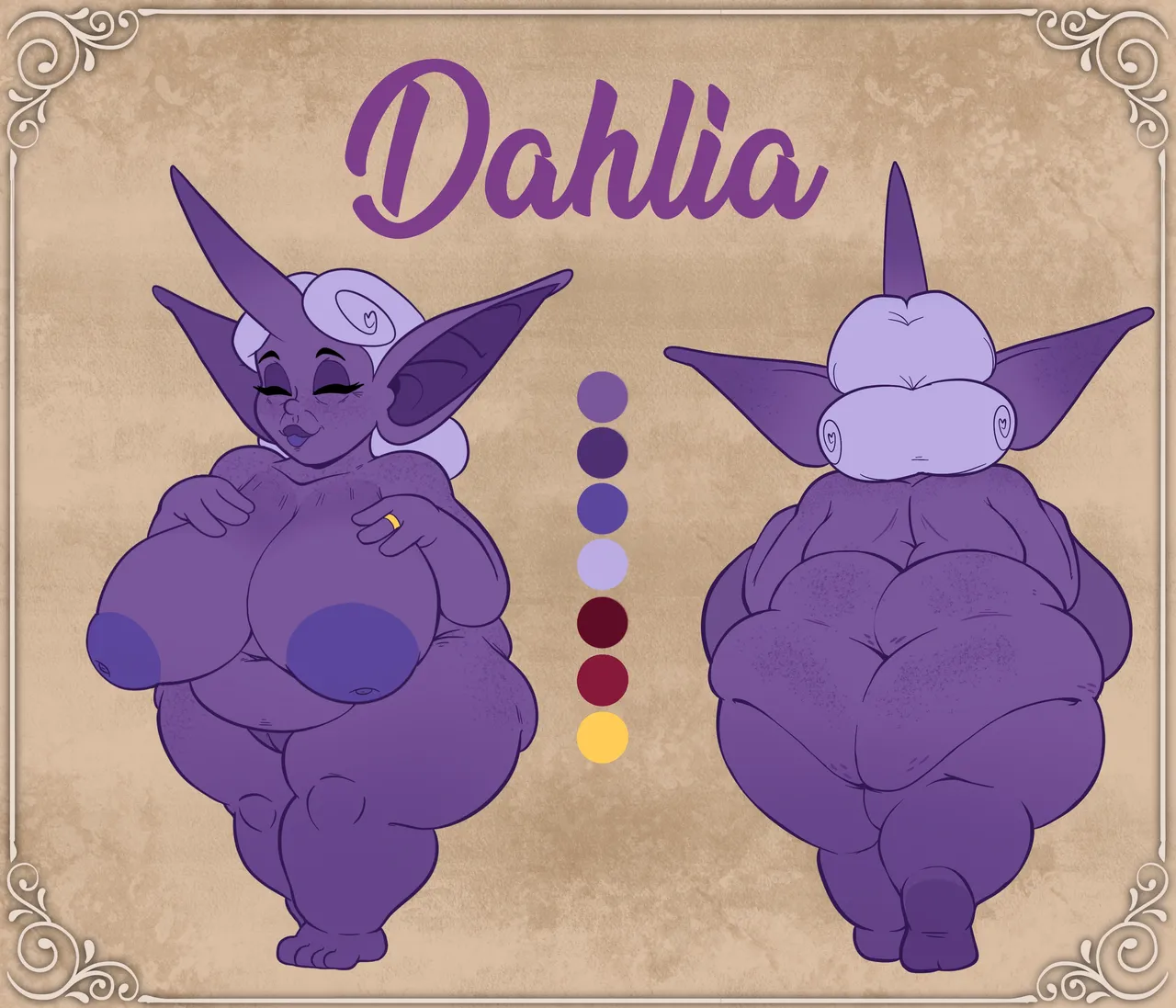 Dahlia page 1 full