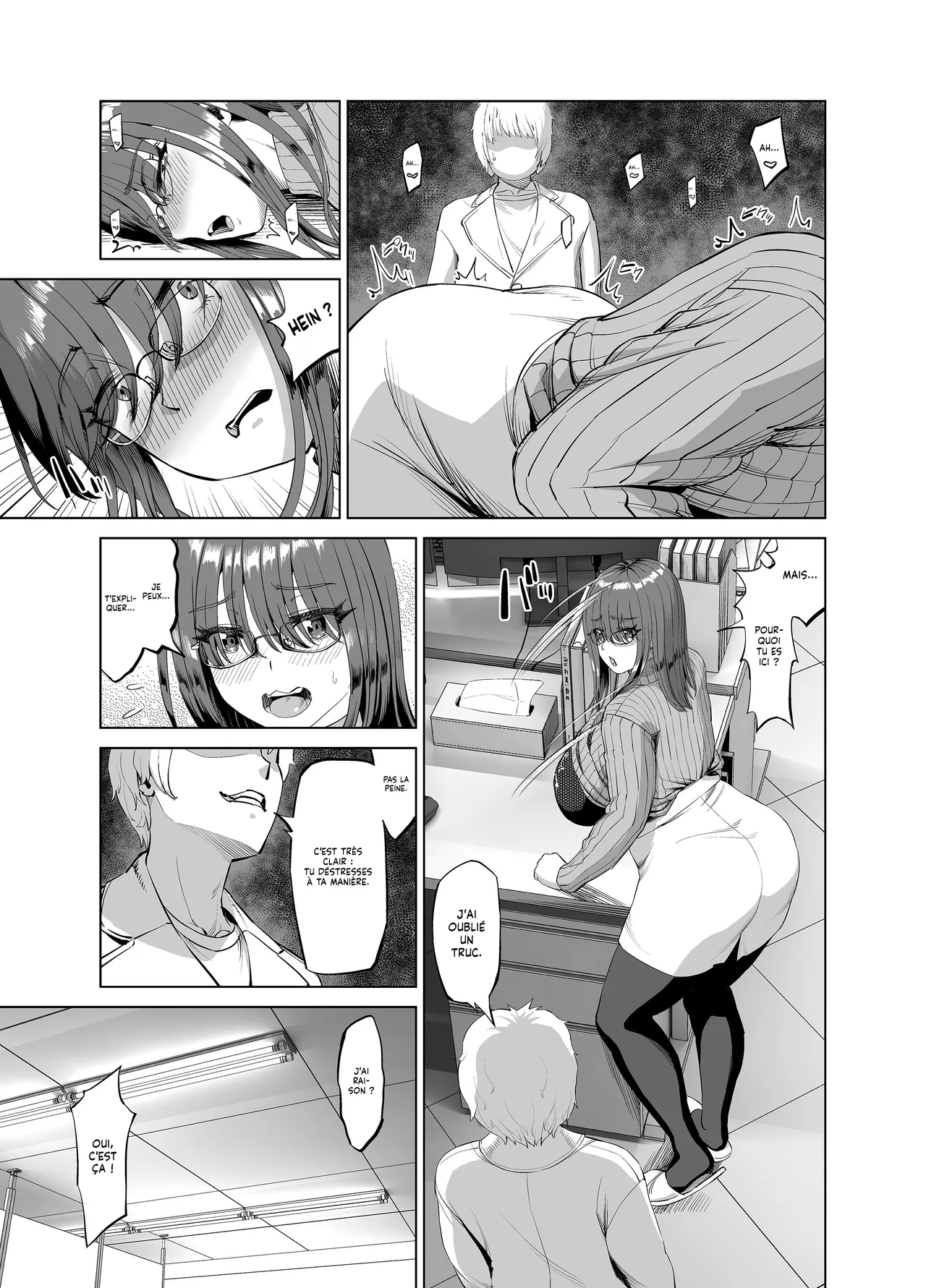 Senpai no Stress Kaishou | Soulager le stresse de ma Collègue page 8 full