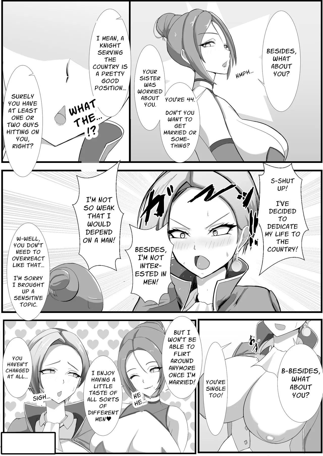 First Love Tale of an Arrogant, Stubborn, 44 Year Old Knightess page 6 full