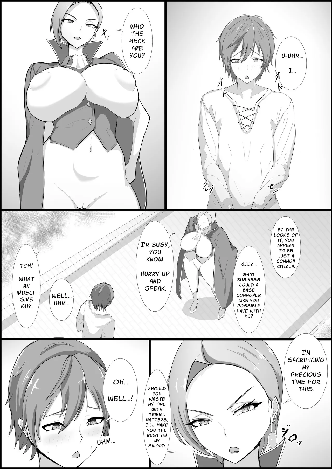 First Love Tale of an Arrogant, Stubborn, 44 Year Old Knightess page 8 full