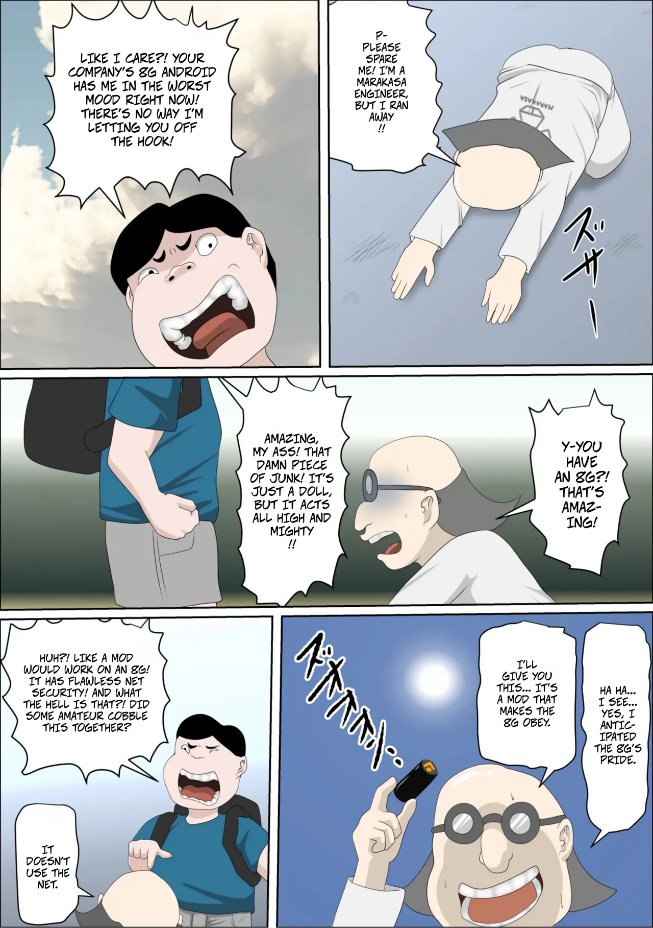 20XX Giving The Android Who Despises Me A Dirty Mod -- 20xx-Toshi Ore O Mikudasu Andoroido Ni Eromoddo Ire Tatta page 10 full