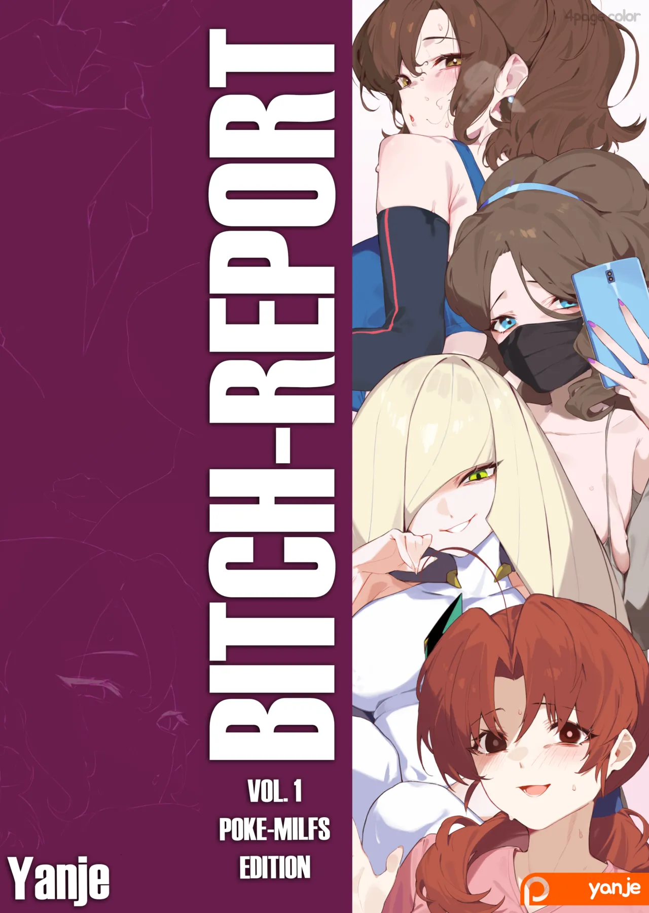 Mesu repooto: Pokemama | Bitch report: Vol. 1 Poke-milfs Edition page 1 full