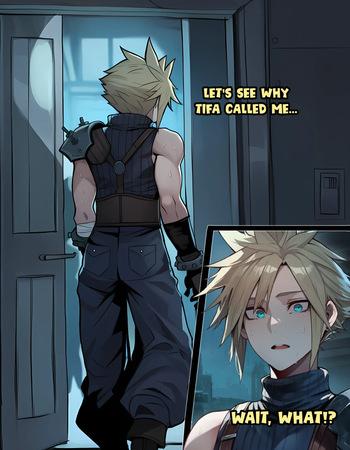 AIbby - Tifa Lockhart shows her childhood friend what a real man looks like - cover