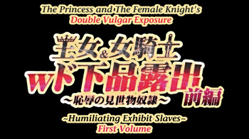 The Princess and the female Knight's double vulgar exposure  HD screencaps cover