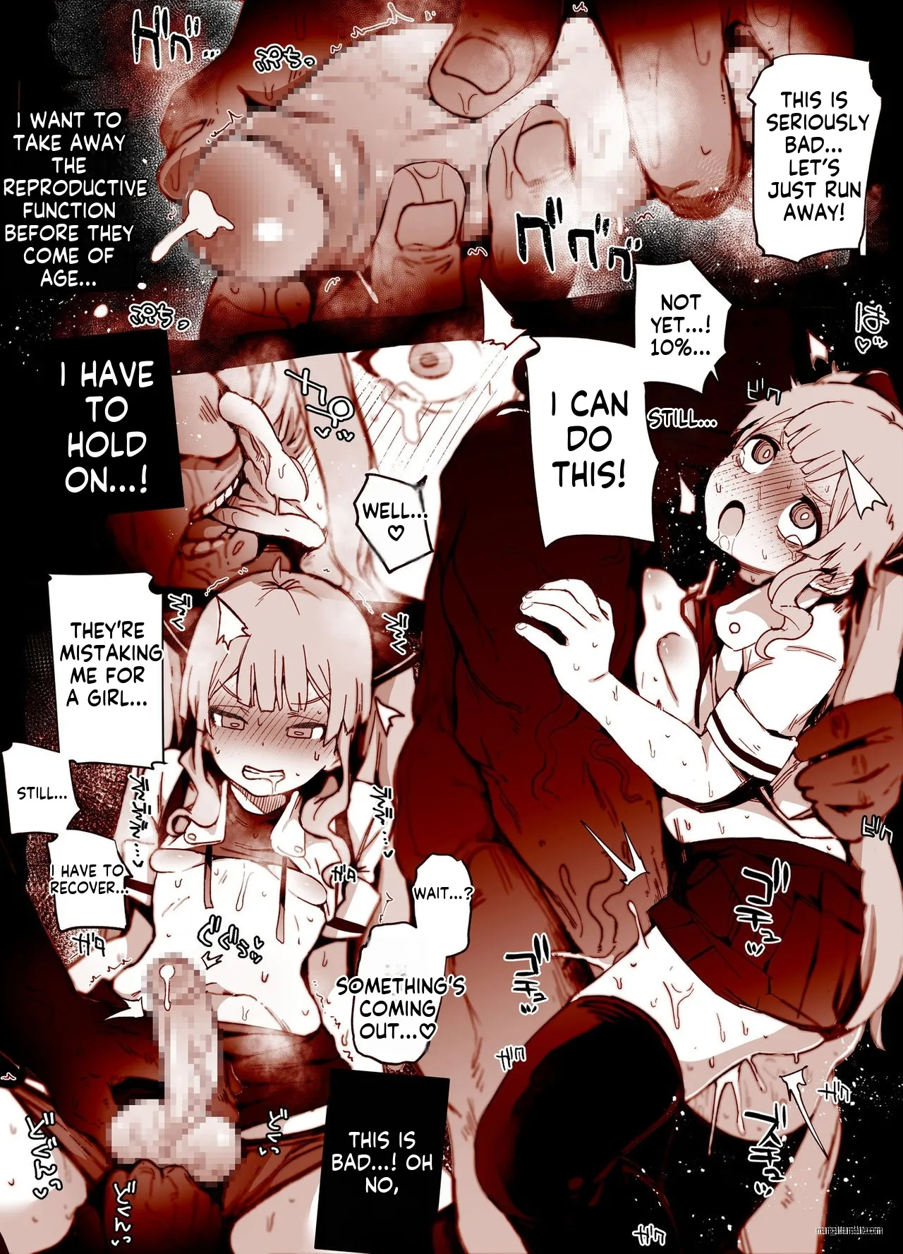 Kaiki! Toshi Densetsu Oji-san ~Mesugaki Butta Otokonoko no Zettai Ikanai Soku Ochi Kimodameshi~ | Strange! Urban Legend of a Boyish Girl Who Acts Like a Little Brat  - An Absolutely Unforgettable Haunted House Experience page 6 full