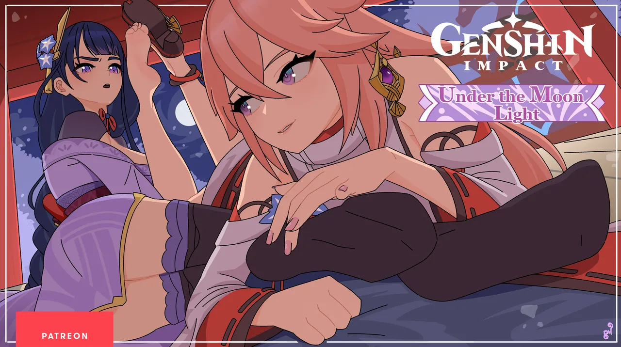 【mohoshadream】Genshin Impact Under the Moon Light page 1 full
