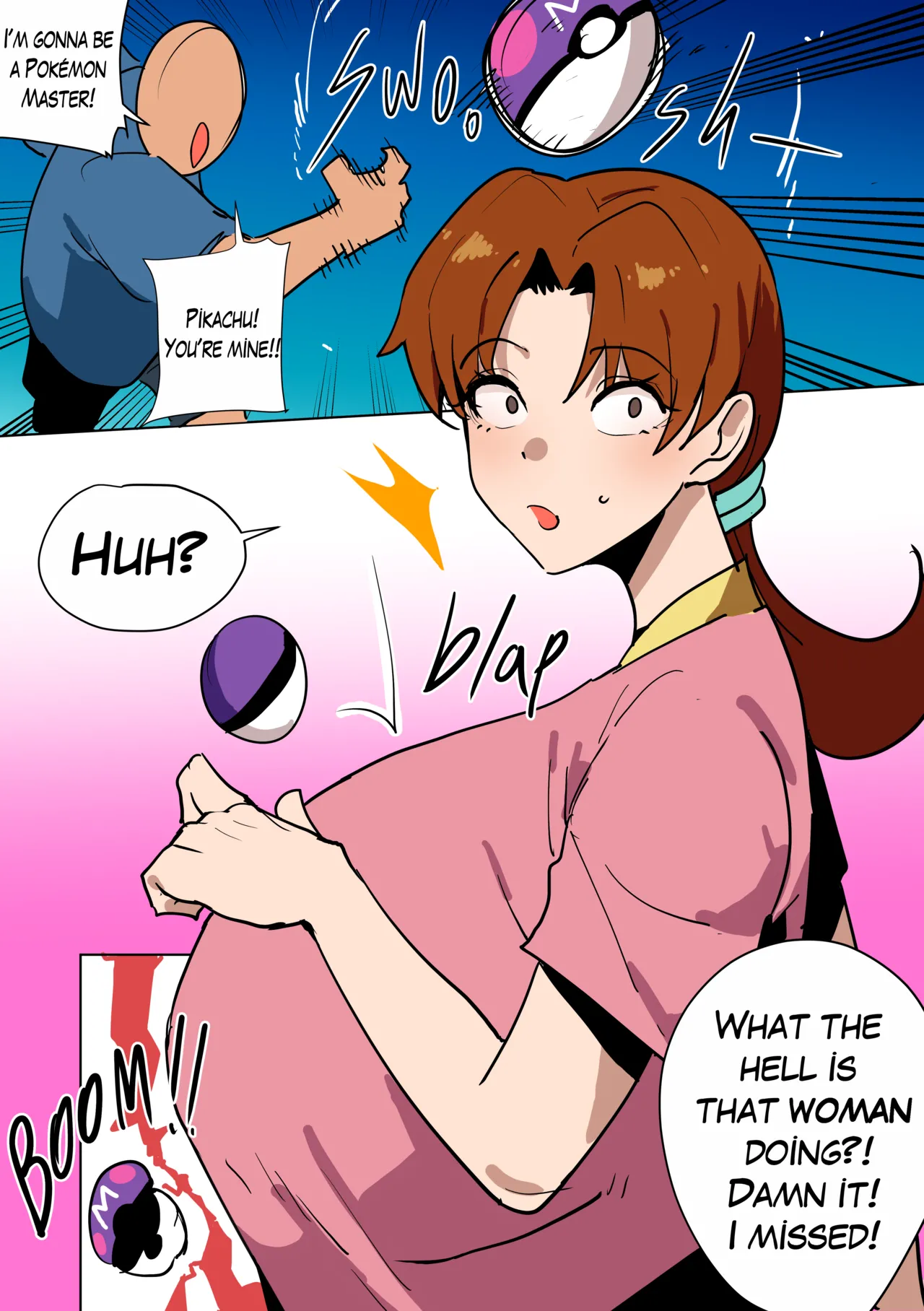 Capture Ash's Mom! page 1 full