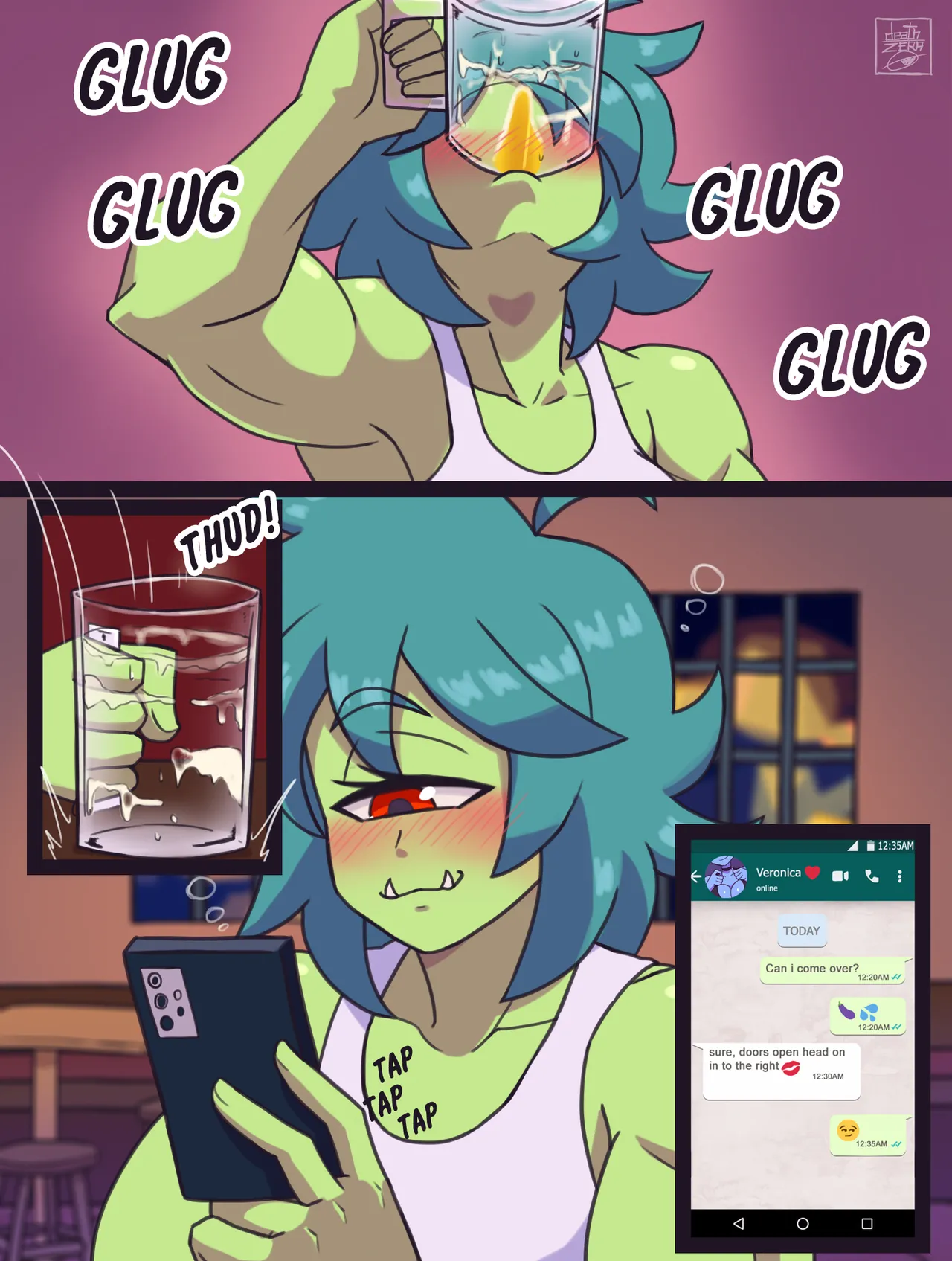 The best way to wake up ⏰💦 page 1 full