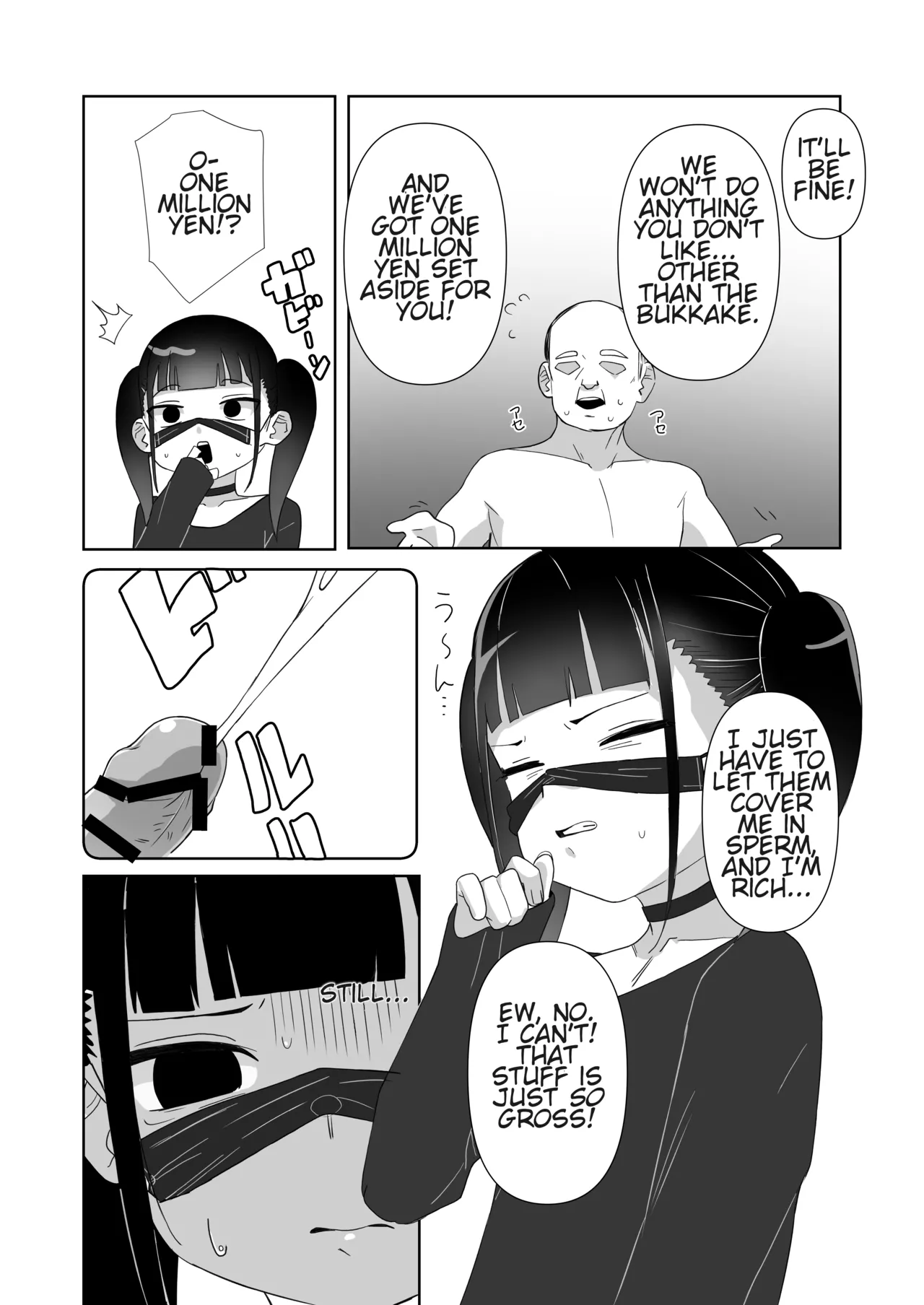 How an Emo Virgin Chugged so Much Jizz She Got Cum-Poisoned/Jirai-kei Shojo ga Zaa-in Chuudoku-sha ni Ochiru Riyu page 5 full