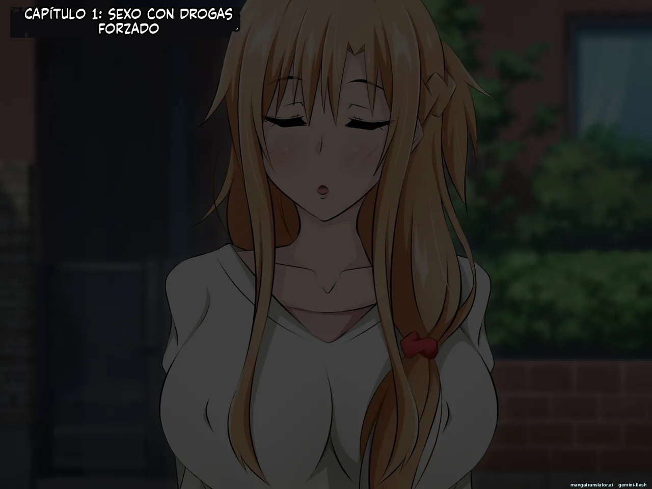 Hitozuma ni Natta Heroine o Netoru. Yakubutsu Choukyou de Ochiru Asuna-san  MTL page 2 full