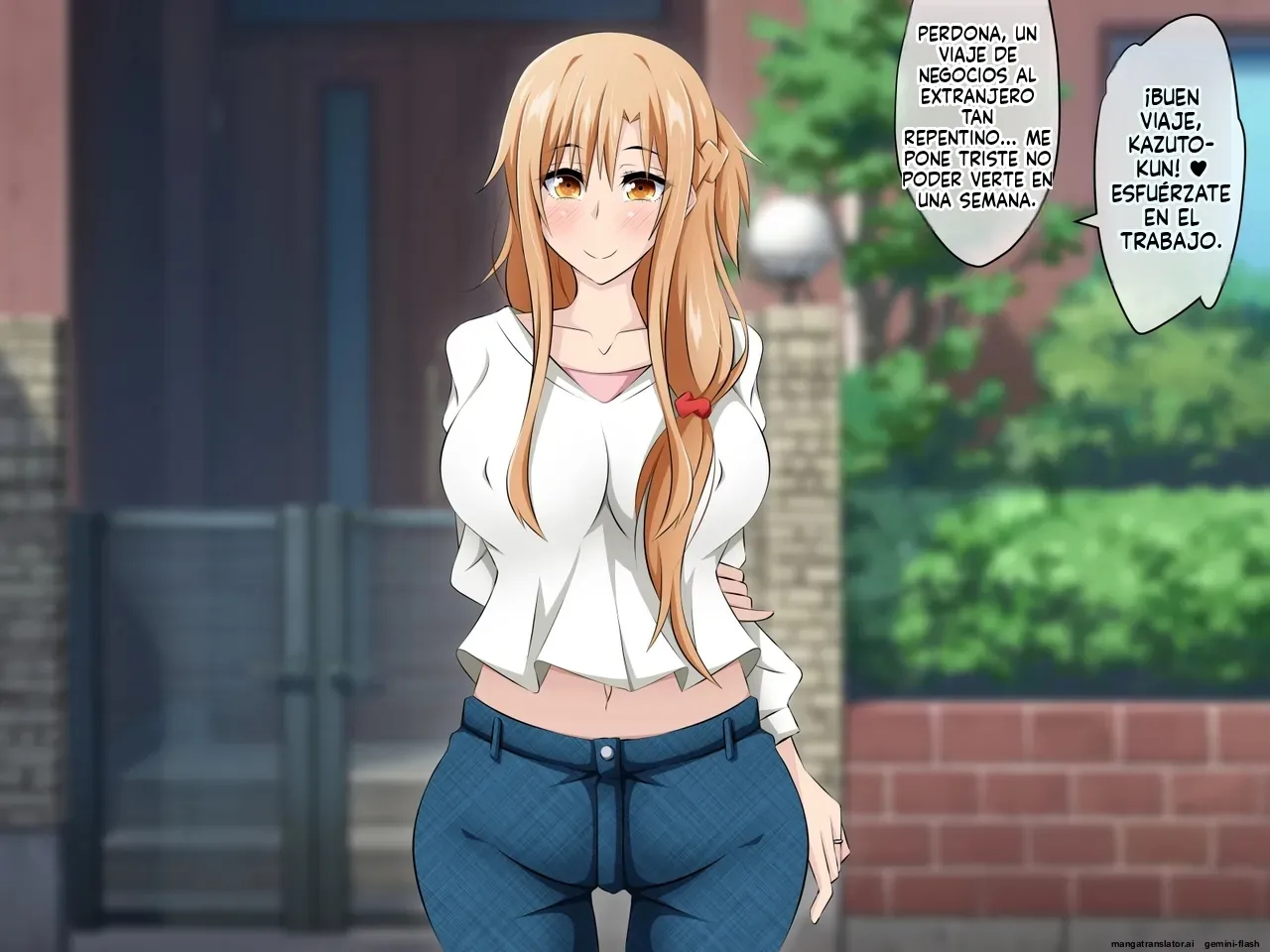 Hitozuma ni Natta Heroine o Netoru. Yakubutsu Choukyou de Ochiru Asuna-san  MTL page 4 full