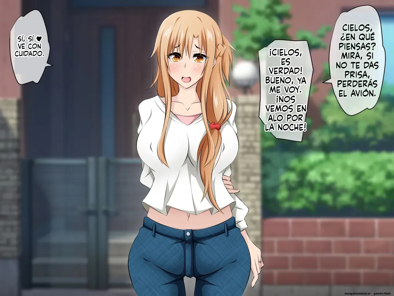 Hitozuma ni Natta Heroine o Netoru. Yakubutsu Choukyou de Ochiru Asuna-san  MTL page 6 full