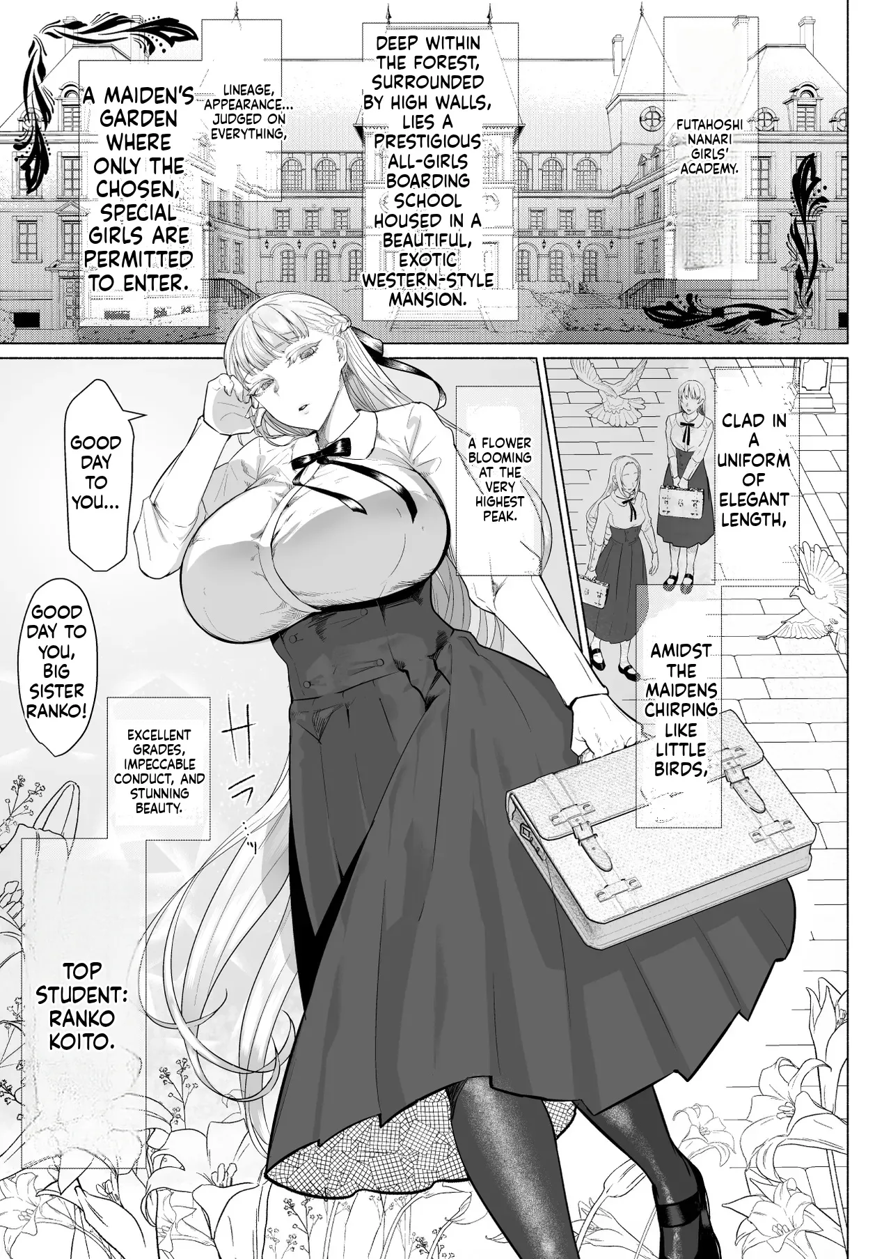 Hijiri Futanari Jogakuin no Imposter page 3 full