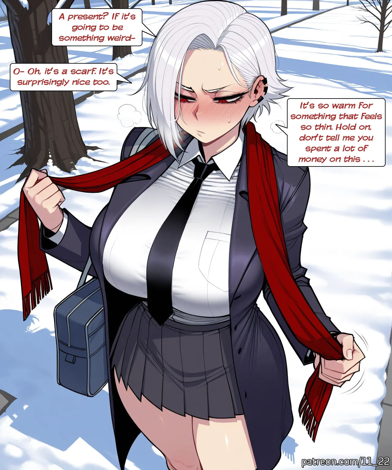 Alex OC Christmas Comic + Image Set page 1 full