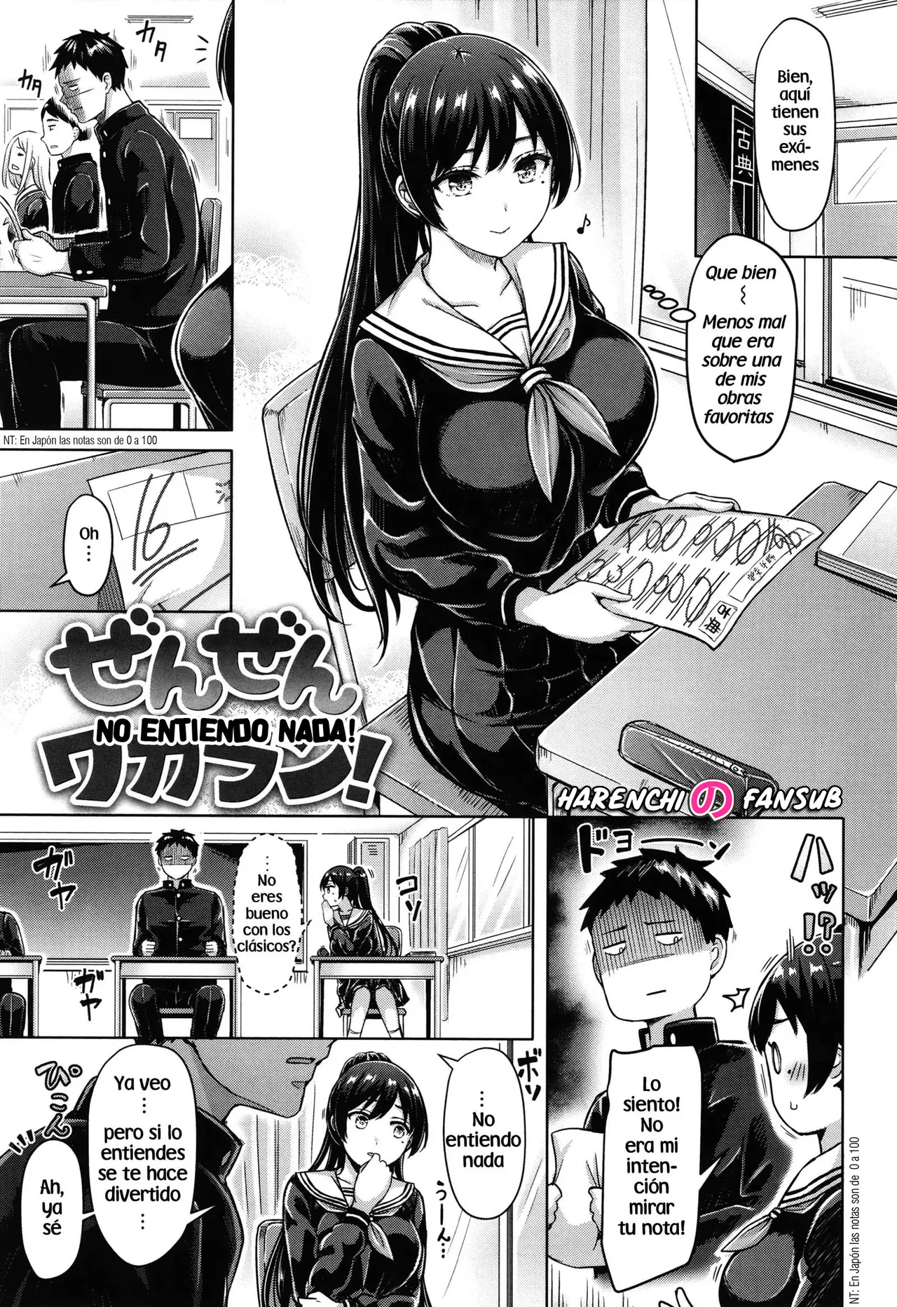 Zenzen Wakaran! | No entiendo nada! page 1 full