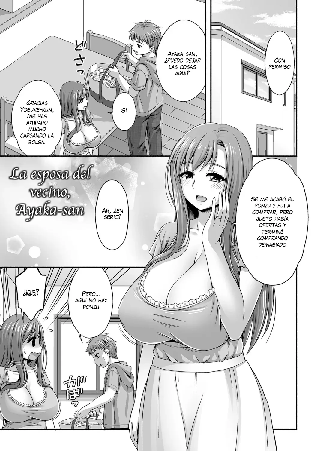 Kinjo no Hitozuma to Icha Love Ecchi 1-5｜Amor travieso con la esposa del vecino 1-5 page 3 full