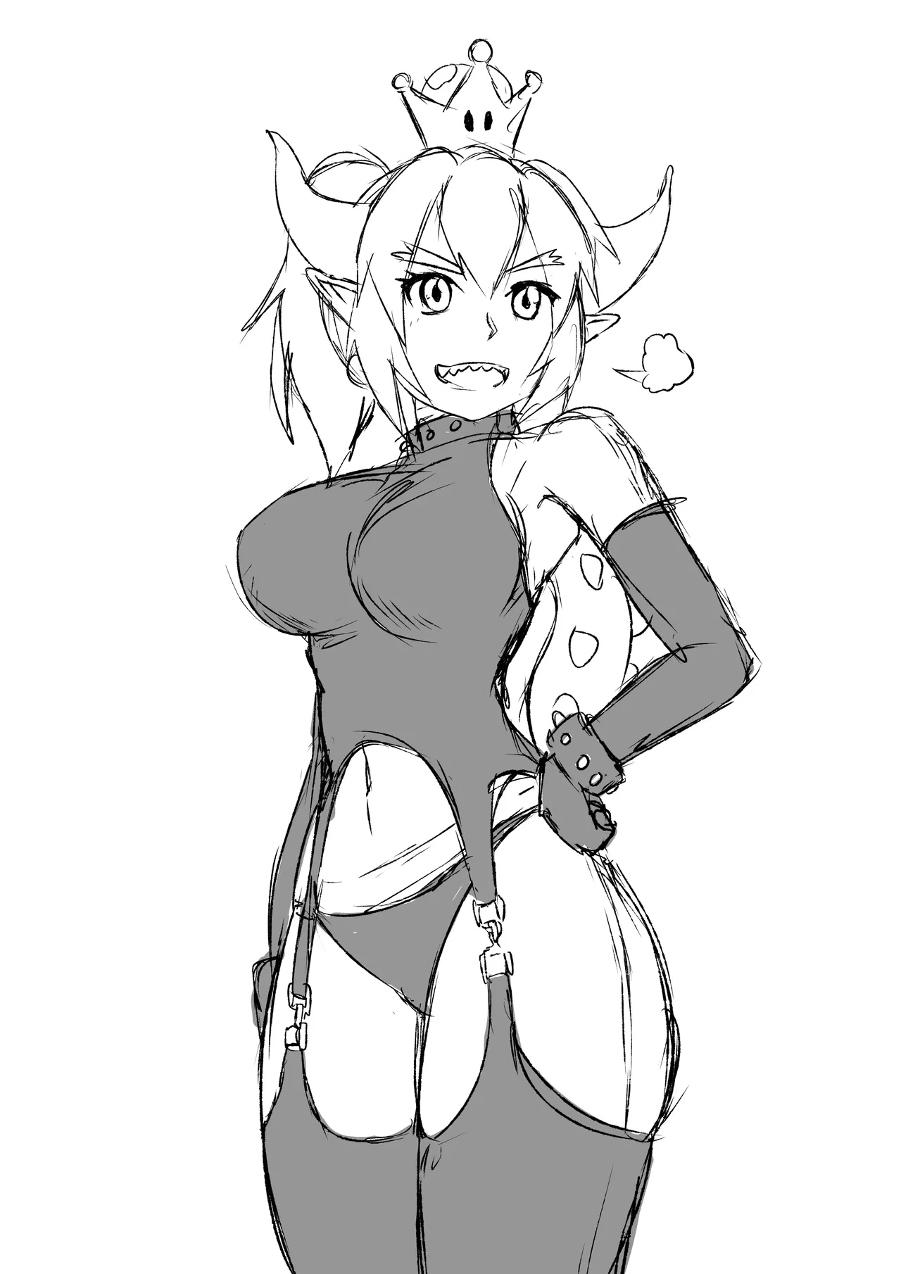 Bowsette kigs page 1 full