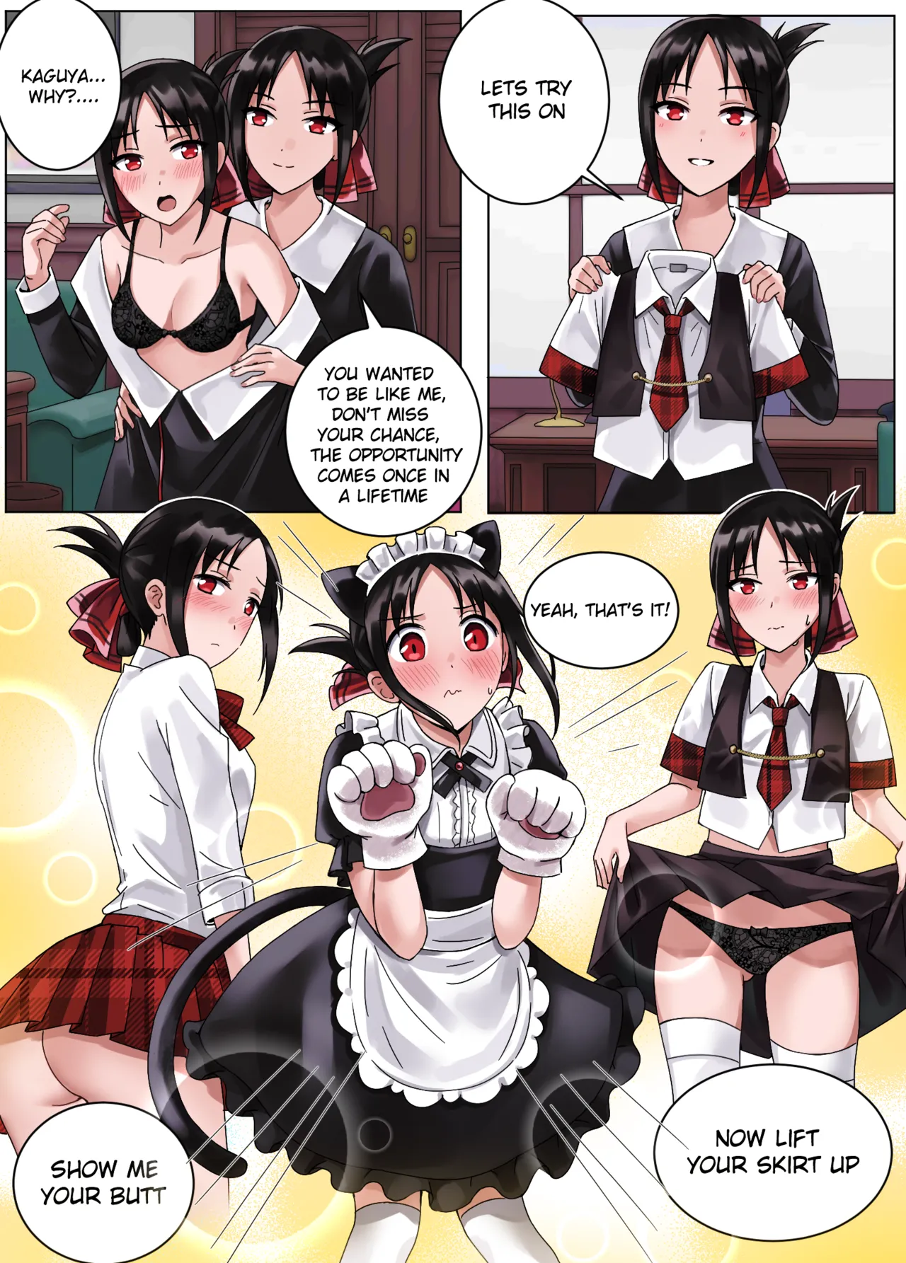 Tea time with Kaguya page 4 full