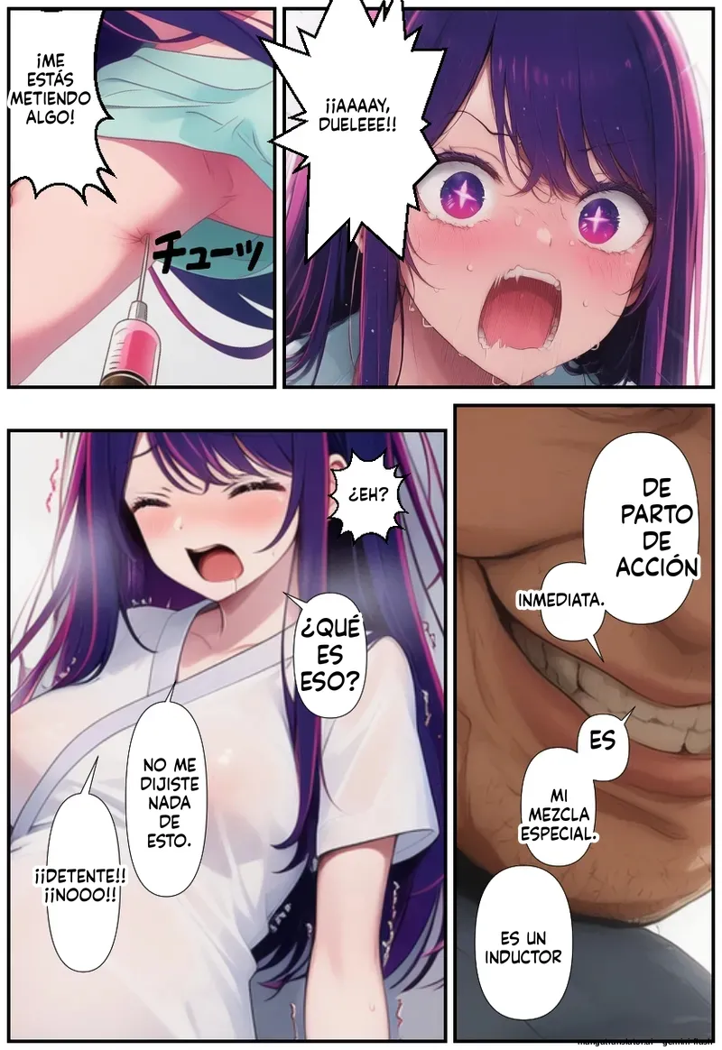 Oshi no ko Hoshino ai no ninpu sugata to shussan no ura bideo ryuushutsu  MTL page 10 full