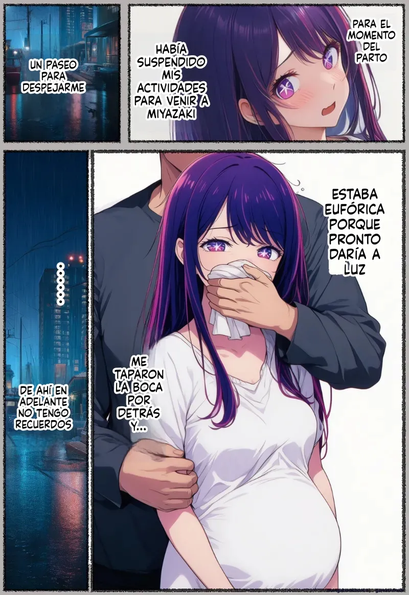 Oshi no ko Hoshino ai no ninpu sugata to shussan no ura bideo ryuushutsu  MTL page 5 full