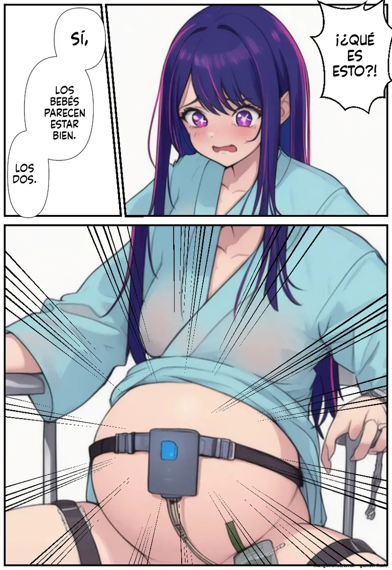 Oshi no ko Hoshino ai no ninpu sugata to shussan no ura bideo ryuushutsu  MTL page 7 full