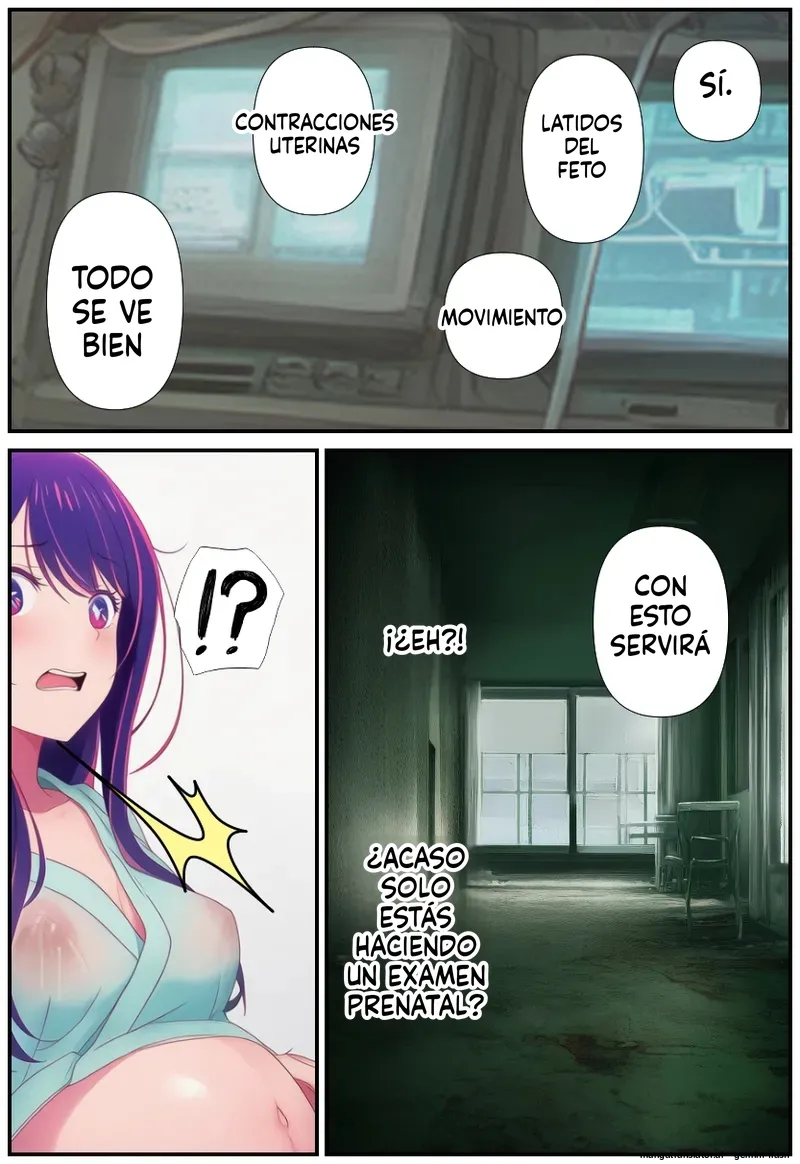 Oshi no ko Hoshino ai no ninpu sugata to shussan no ura bideo ryuushutsu  MTL page 8 full