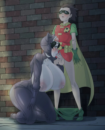 Catwoman X Robin cover