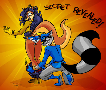 Carmelita x Sly cover