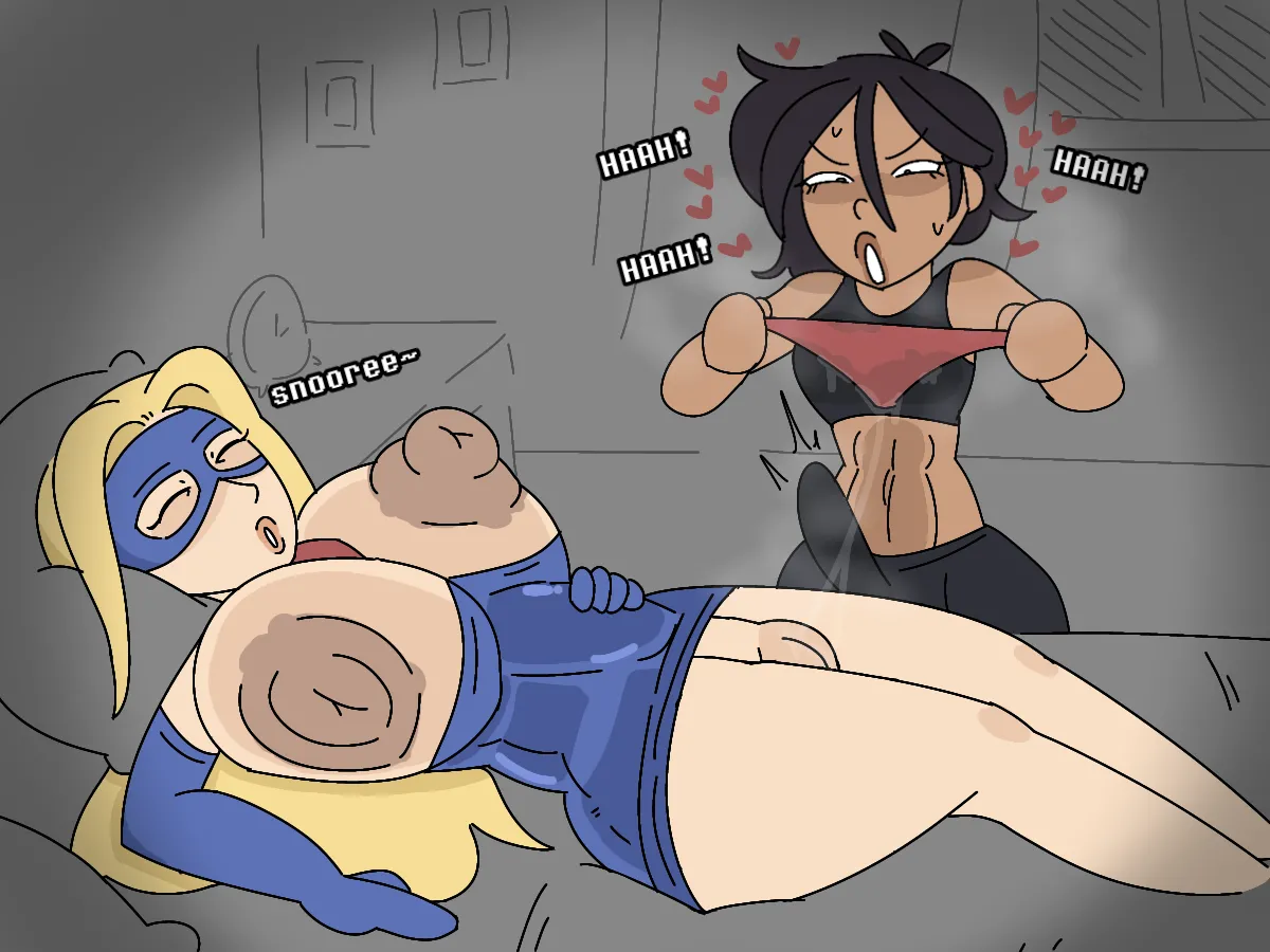 Futa Invisigal x Blonde Blazer page 4 full