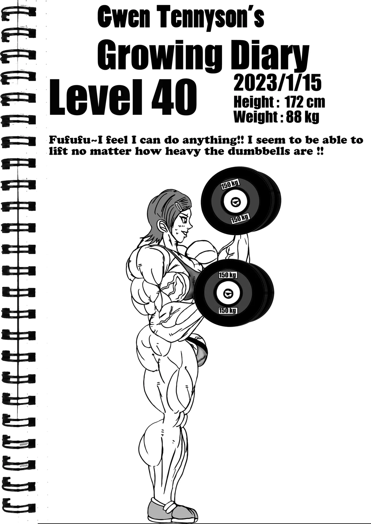 Gwen Tennyson page 8 full