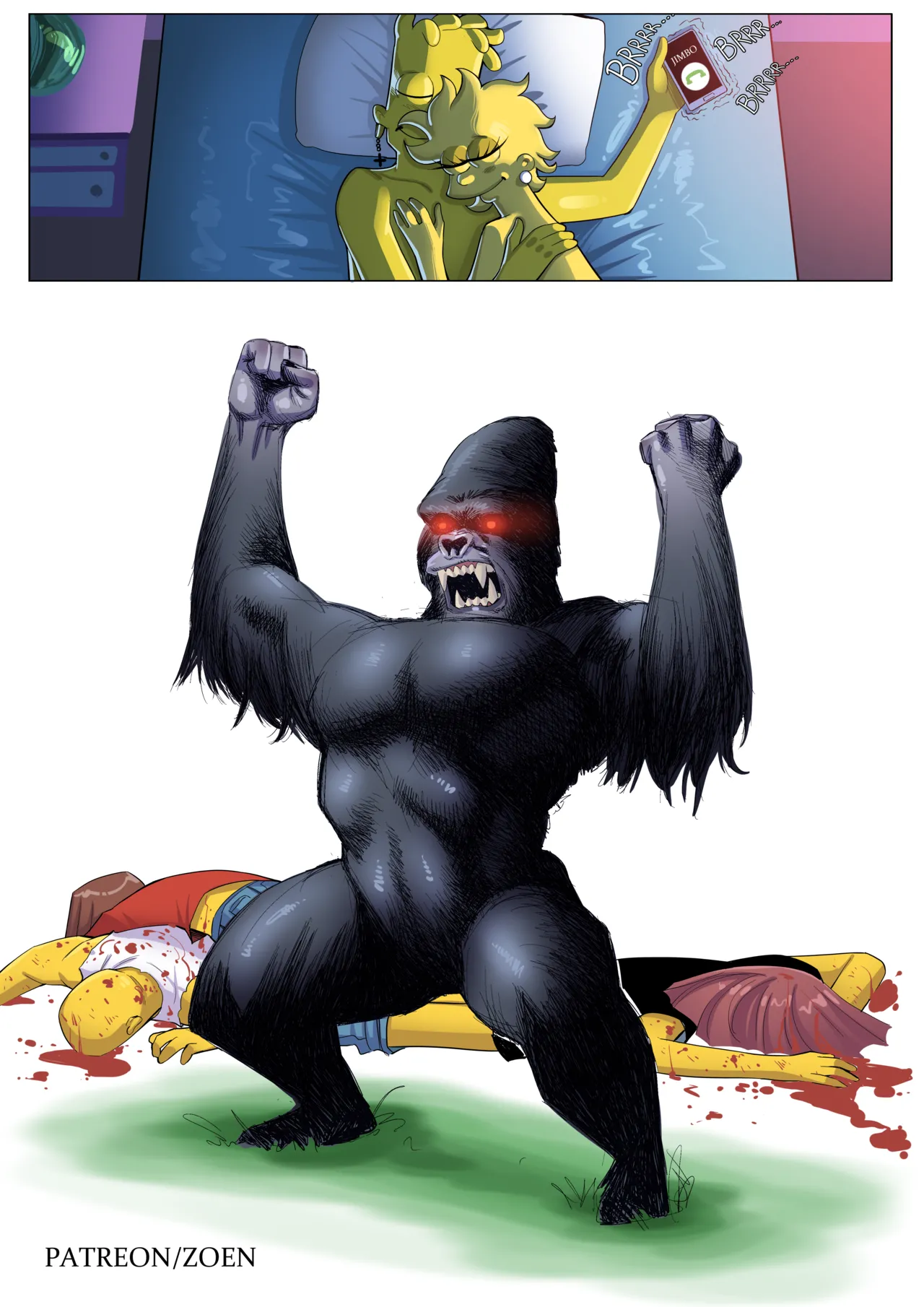 The Simpsons - Chat With Lisa  By:Zoen page 7 full