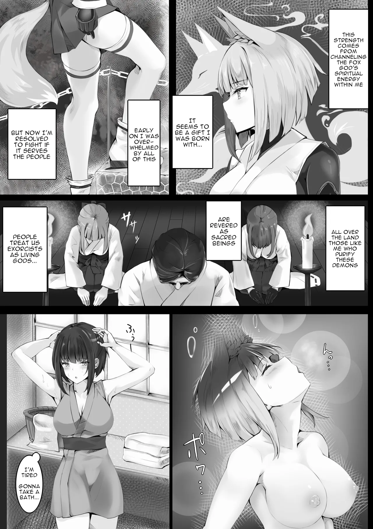 Tsuyoi Taimashi wa Haiboku Shinai - The Mighty Exorcist Shall Not Fall page 5 full
