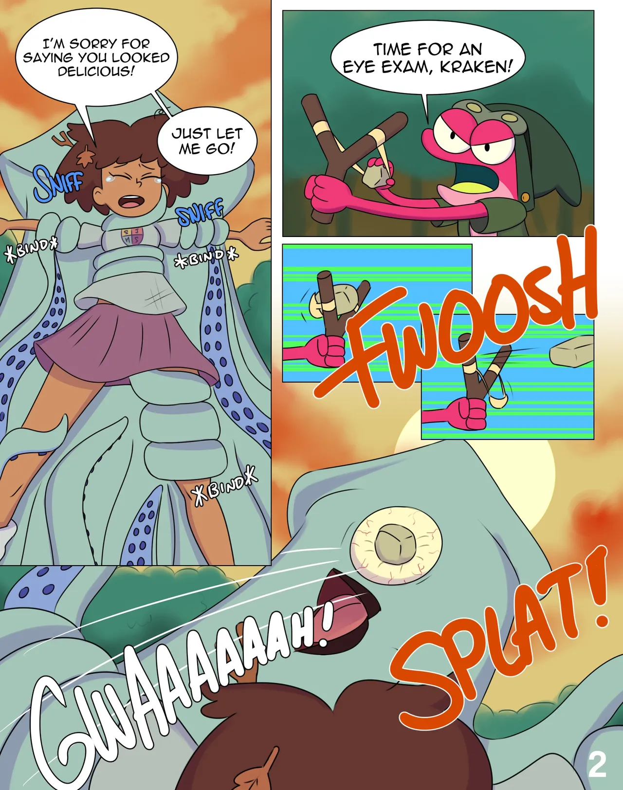 Oh My Frog! WIP page 4 full