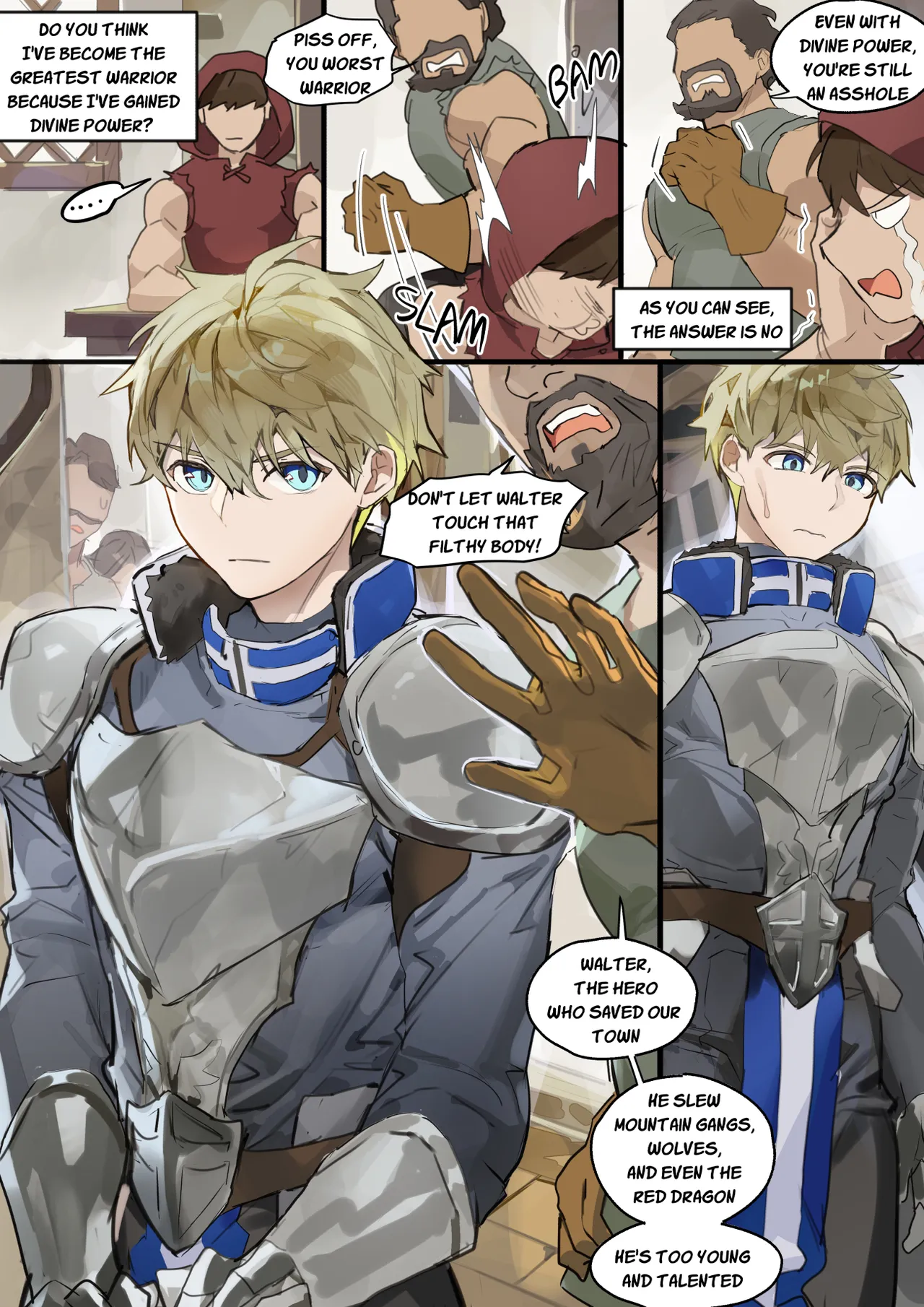 The Legend of D*ck the Hero: Episode 1 page 3 full