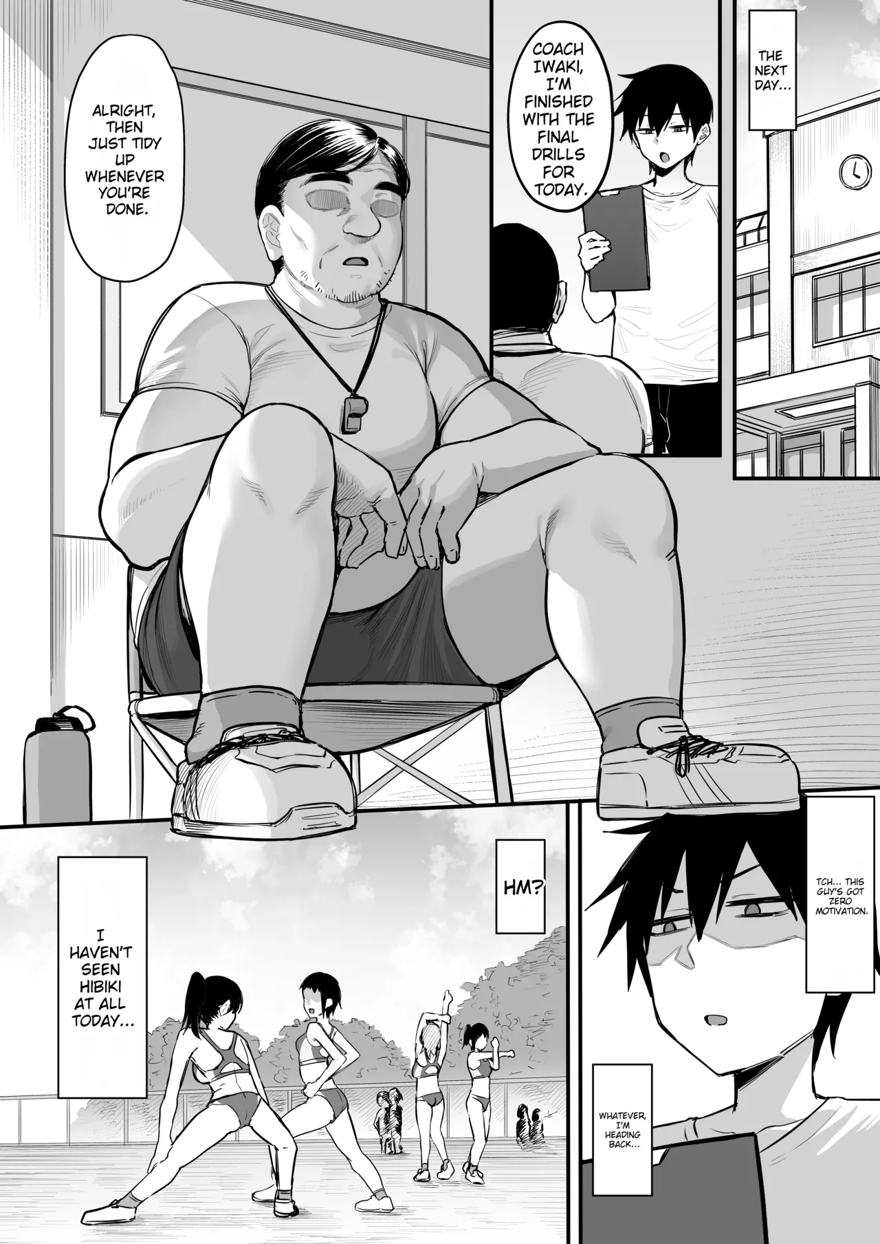 The Secret Activity of My Boyish Childhood Friend from the Track Team page 7 full