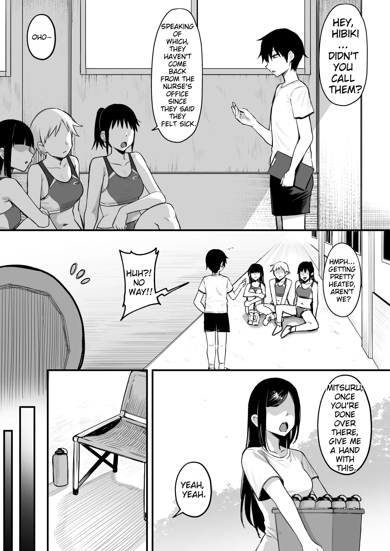 The Secret Activity of My Boyish Childhood Friend from the Track Team page 8 full