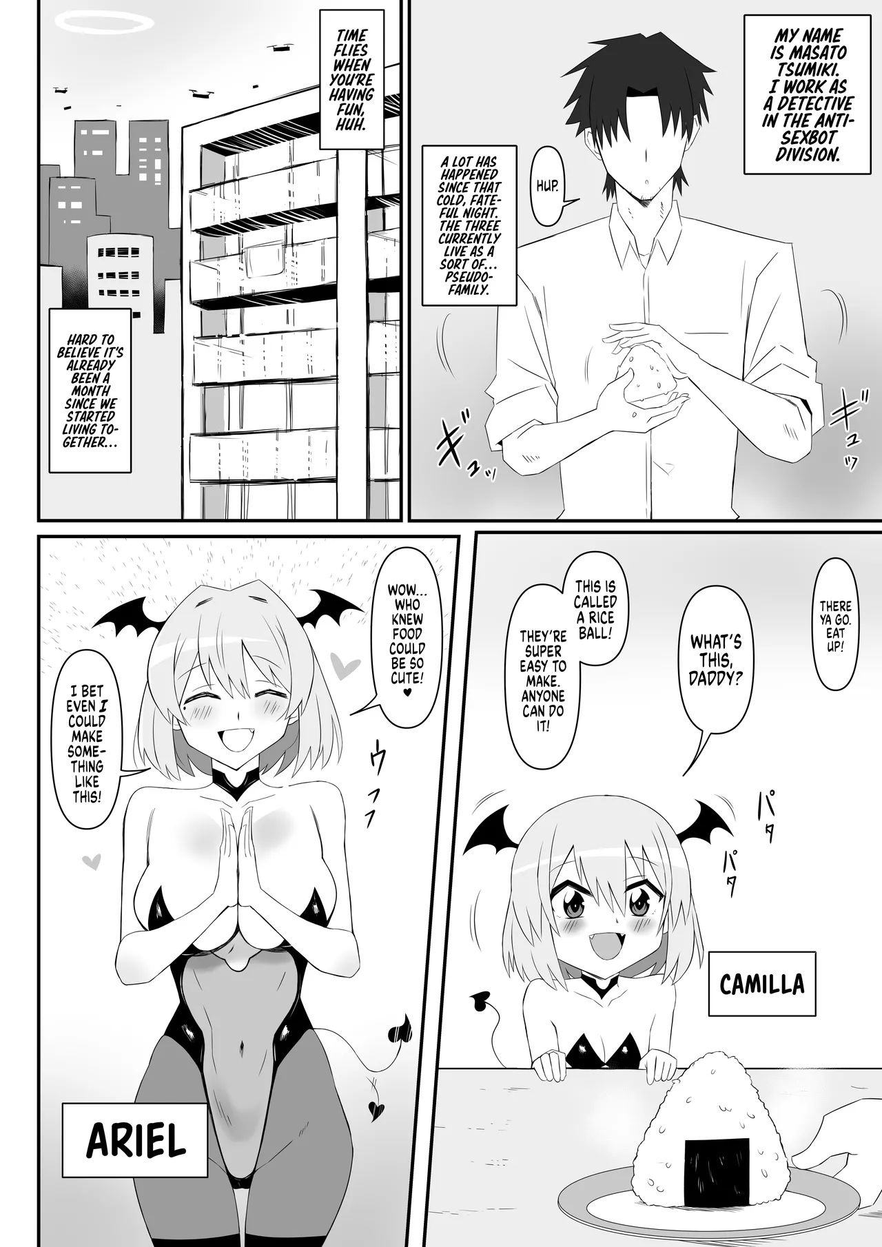 Succubus Oyako Series “Succubus Meshi” ー Succubus Oyakodon Series: Succulent in Succubus page 8 full
