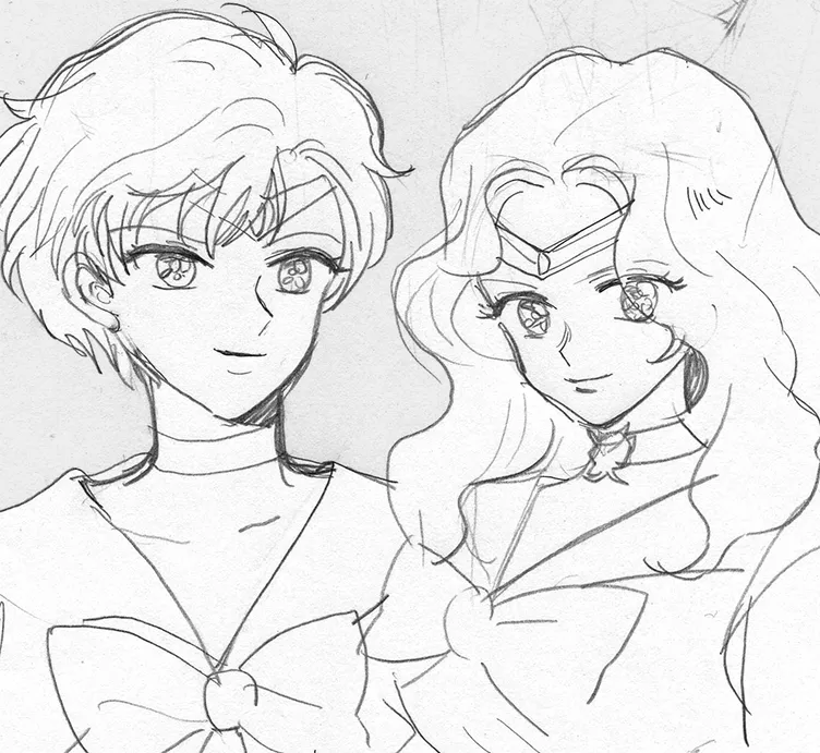 sailor moon art compilation page 8 full