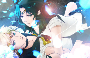sailor moon art compilation cover
